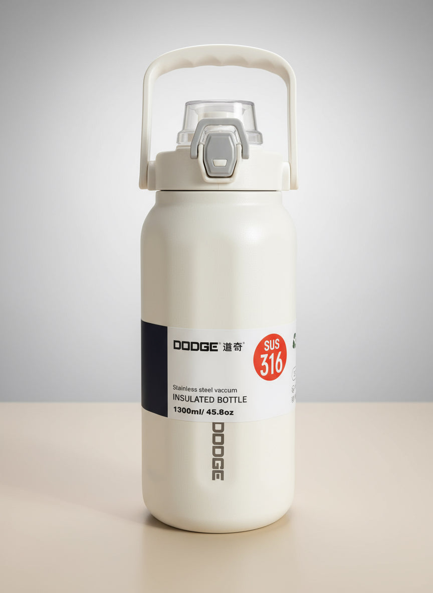 DODGE Dual-Mode Thermal Bottle – 1.3L / 45.8oz