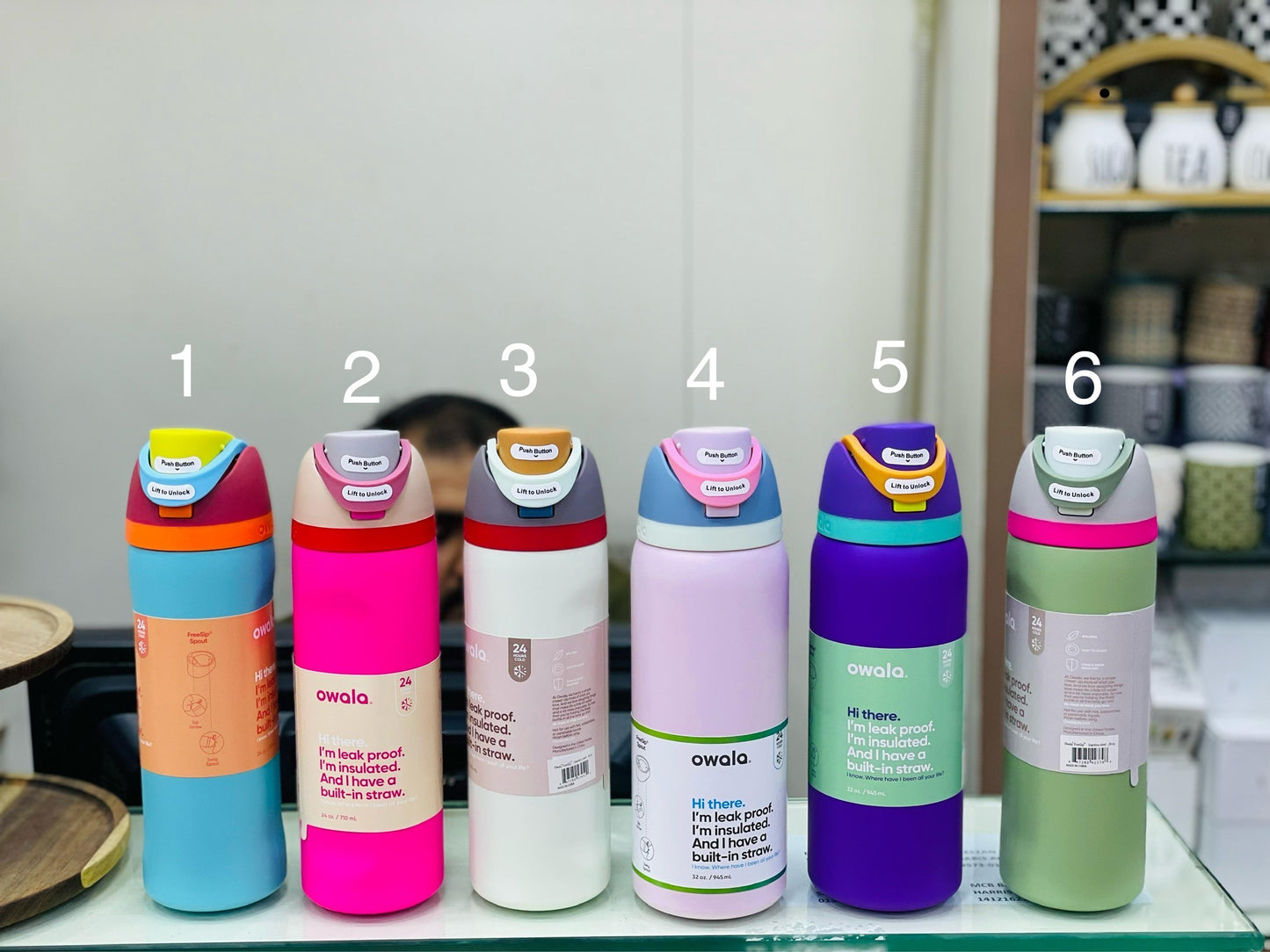 Original Owala Insulated Stainless Steel Water Bottle with Straw, BPA-Free Sports Water Bottle
