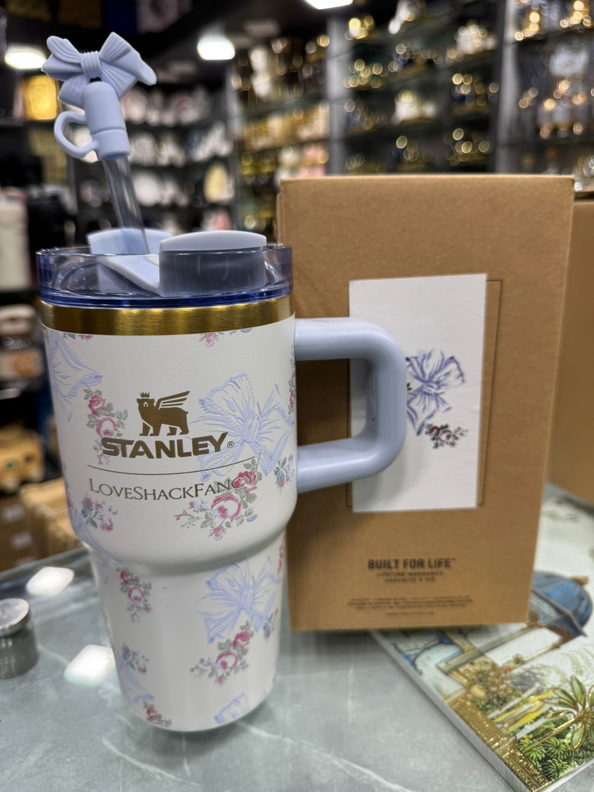The Stanley X Love Shack Fancy Quencher Cup 20oz (590Ml)