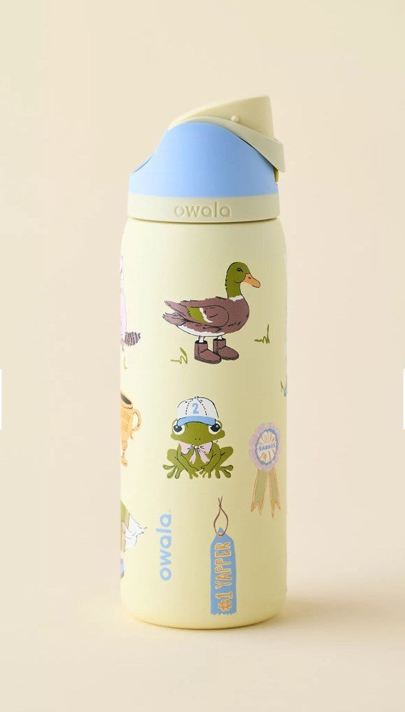 Owala FreeSip 32oz Insulated Stainless Steel Water Bottle – Party Animals