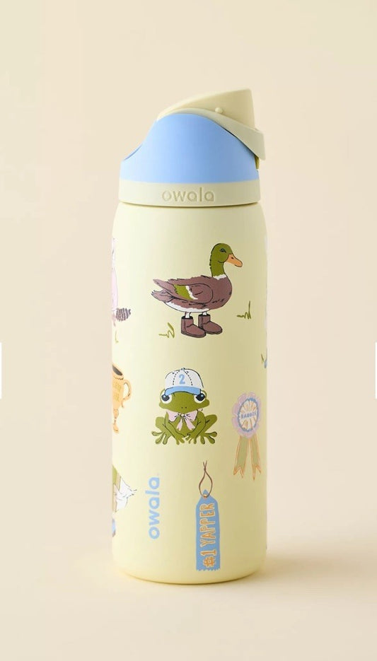 Owala FreeSip 32oz Insulated Stainless Steel Water Bottle – Party Animals