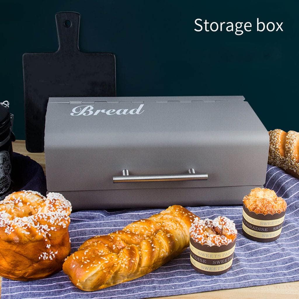 Countertop Bread Box Bread Storage Box with Lid, Kitchen Countertop Bread Container Table Bread Holder Organizer for Home Storing Bread Bread Storage Container | 1Pcs