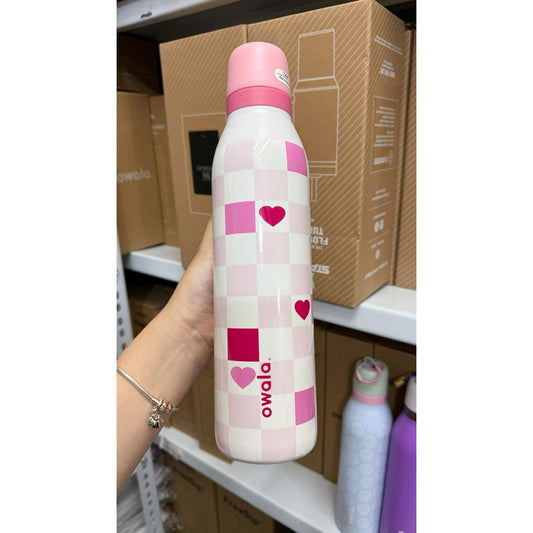 Owala FreeSip Twist bottle in the limited edition "Check Me Out" colorway.