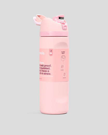Owala FreeSip 32oz Insulated Stainless Steel Water Bottle – Rose Quartz
