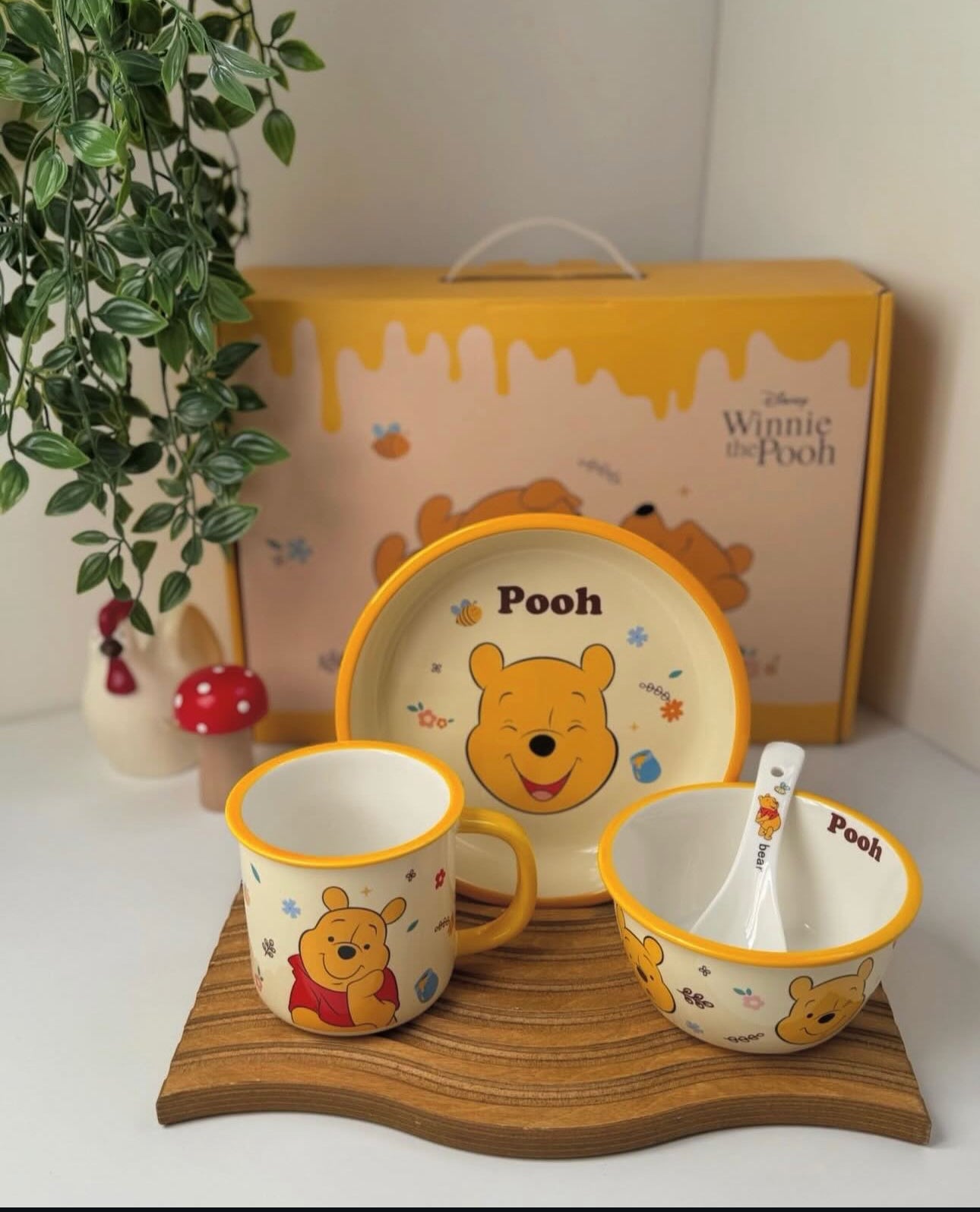 Walt Disney Meal Set - 4PC -Porcelain