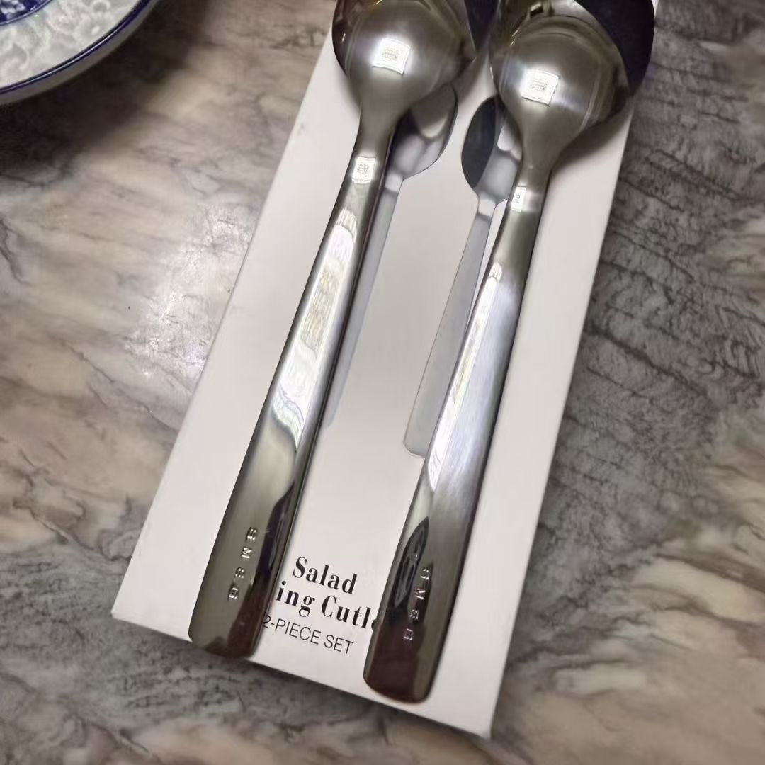 SMEG Salad Serving 2 Pieces Utensils
