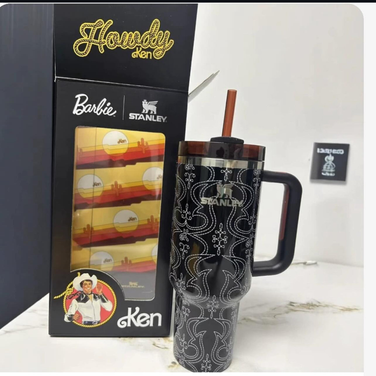 Western Ken Barbie X Stanley 40oz Icon Cup