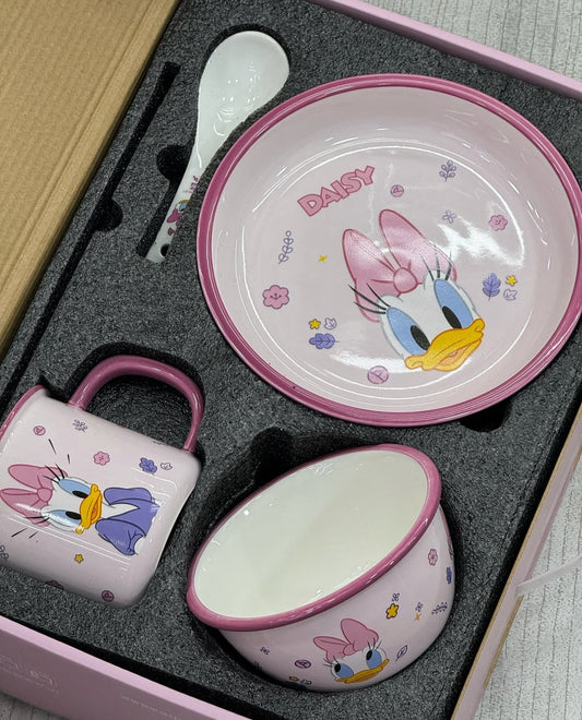 Walt Disney Meal Set - 4PC -Porcelain