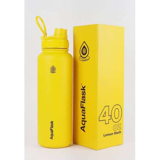 AquaFlask Bottle - Lemon Slush