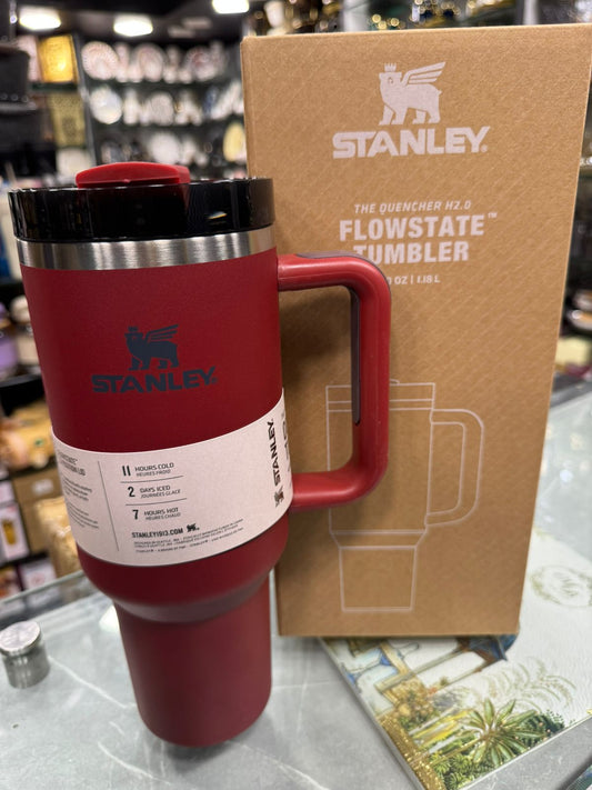 STANLEY QUENCHER H2.0 FlowState Tumbler 40oz | Red Rust