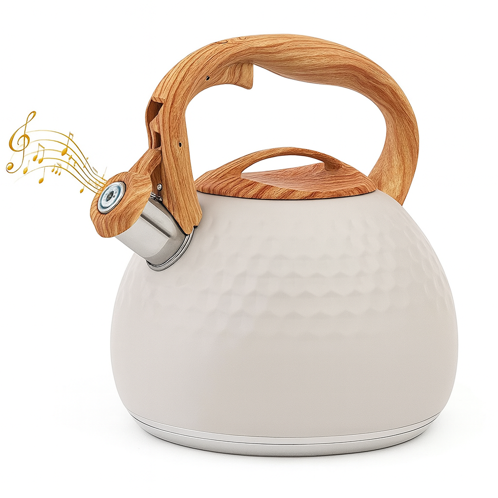 HausRoland Textured Whistling Kettle - 3.0 Litres