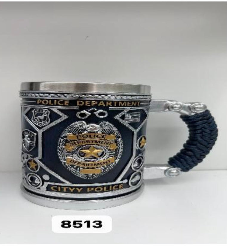 3D Police Department Coffee Mug & Tankard – 500ml