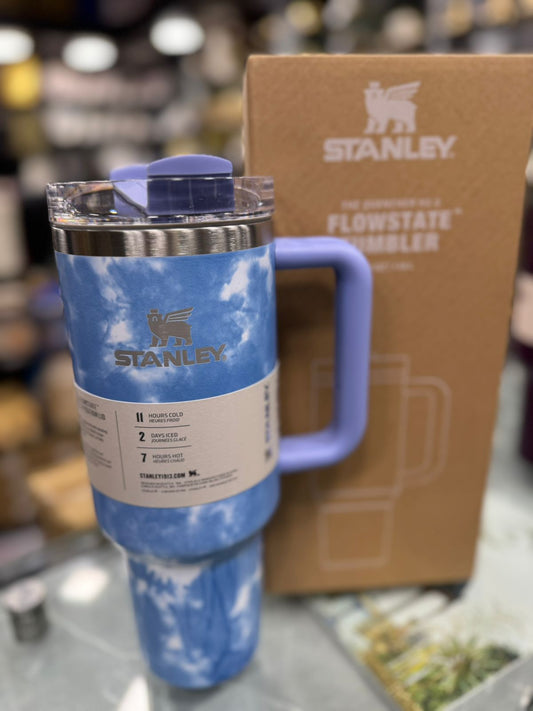 Stanley 1.18 L | Ocean Blue Tie Dye The Quencher H2.0 FlowState™ Tumbler | 40 OZ