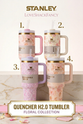 Floral Quencher H2.0 Tumbler 40 oz – Limited Edition LoveShackFancy Collection