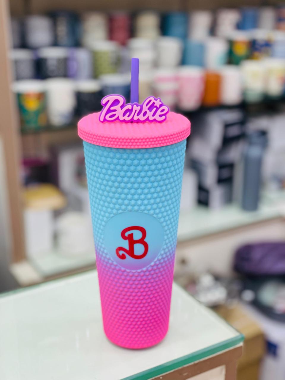 BARBIE FASHION DURIAN LIGHTWEIGHT TUMBLER WITH STRAW 700ML
