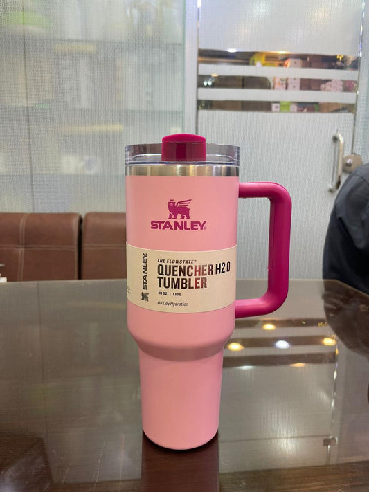 Stanley Quencher FlowState Tumbler Flamingo 40OZ