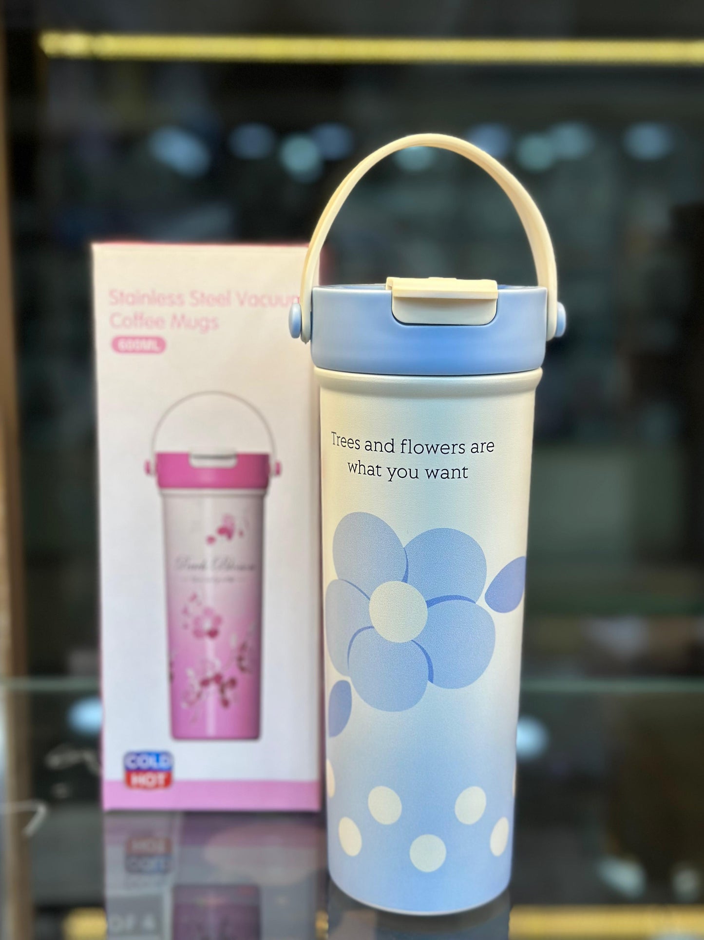 Stainless Steel Insulated Coffee Cup 600Ml