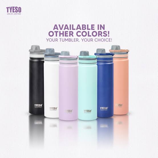 TYESO Stainless Steel Double Vacuum Insulated Water Bottle | 20oz
