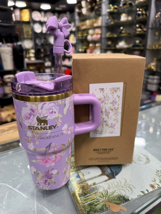 The Stanley X Love Shack Fancy Quencher Cup 20oz (590Ml)
