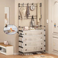 Multi-Functional Shoe Hat & Coat Rack Space-Saving 5 Layer Dustproof Storage Organizer