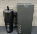 BrüMate Era 40 oz Tumbler with Handle and Straw | 100% Leakproof Insulated Tumbler with Lid and Straw | Made of Stainless Steel | Cup Holder Friendly Base | 40oz (Matte Black)