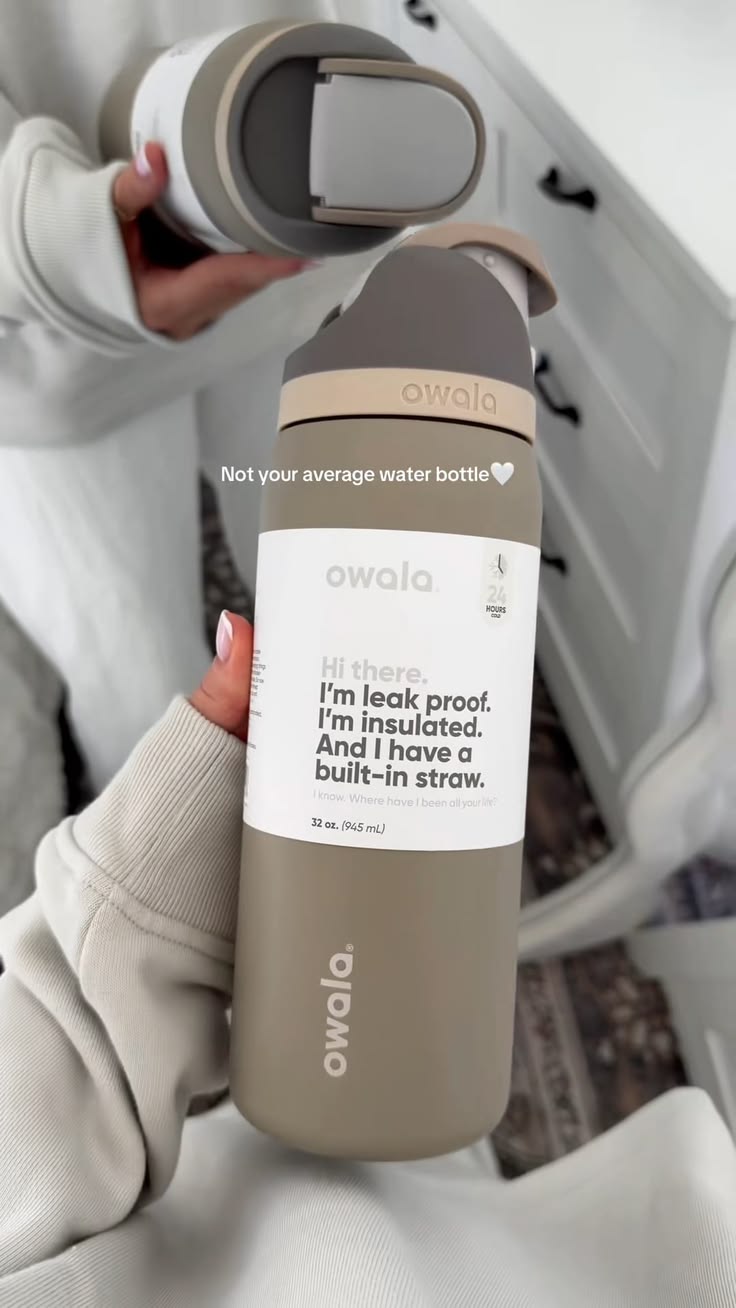 Owala FreeSip 32oz Insulated Stainless Steel Water Bottle – Down to Earth Edition