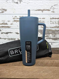 BrüMate Era 40 oz Tumbler with Handle and Straw | 100% Leakproof Insulated Tumbler with Lid and Straw | Made of Stainless Steel | Cup Holder Friendly Base | 40oz (Nightfall Blue)