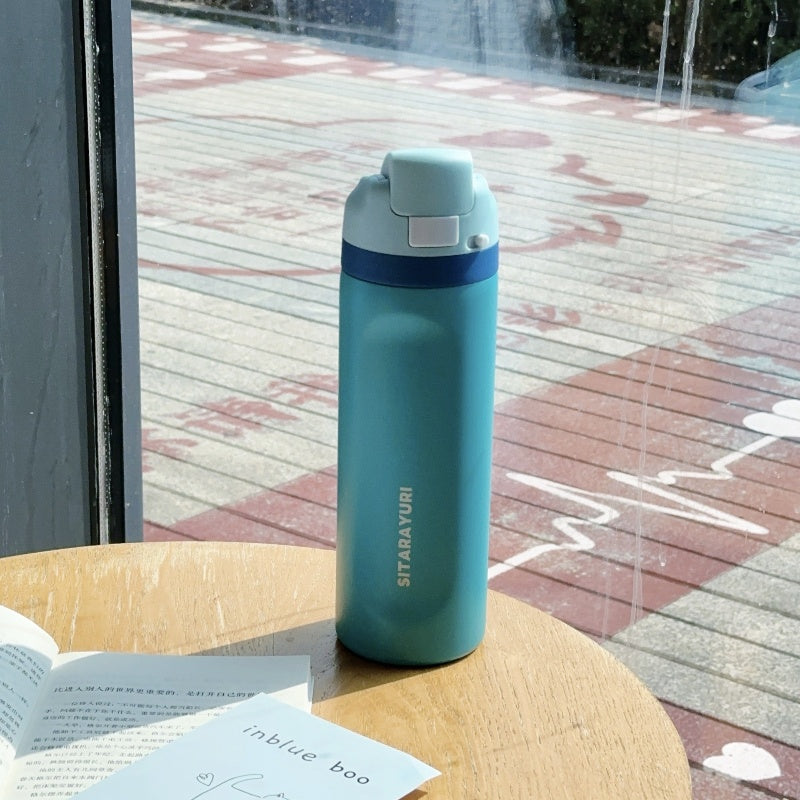 SITARAYURI" Double Vacuum-Insulated Water Bottle or Thermos | 24oz