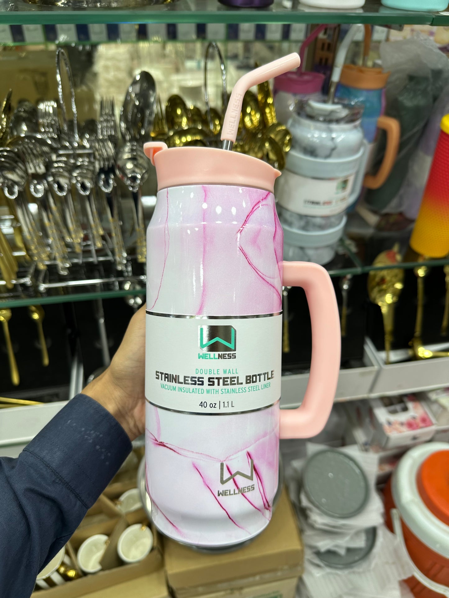 WELLNESS Orignal Steel Tumbler 1.1 liter