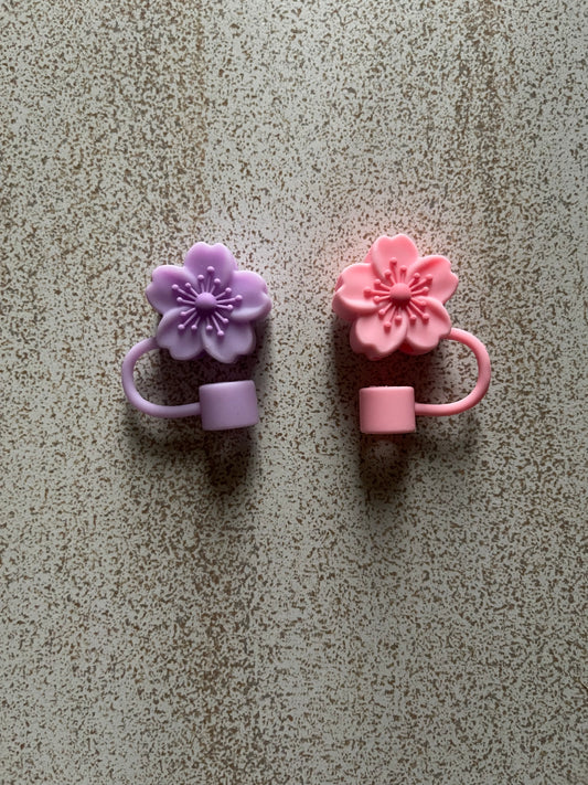 Stanley Straw Stopper Silicone Straw Cover 3D Flower