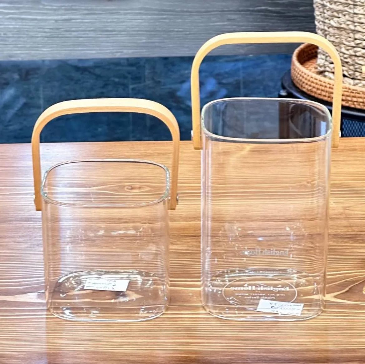Ice Buckets for Parties Storage Bucket Glass Transparent Champagne Beer Bucket Suitable for Family Bar Banquet Parties Keeps Ice Cold & Dry | Sqaure
