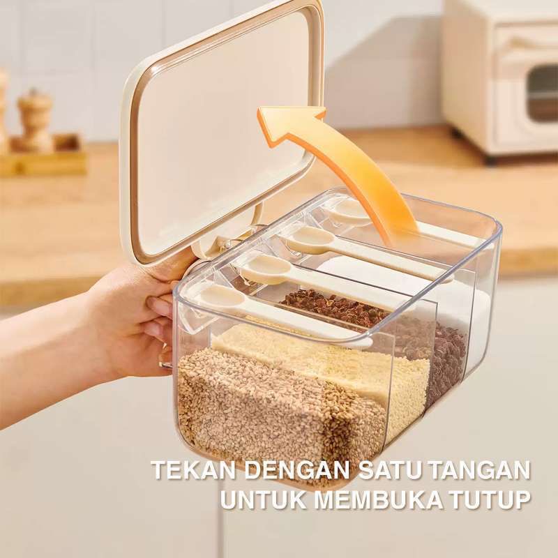 Ecoco 4 In 1 Seasoning Box