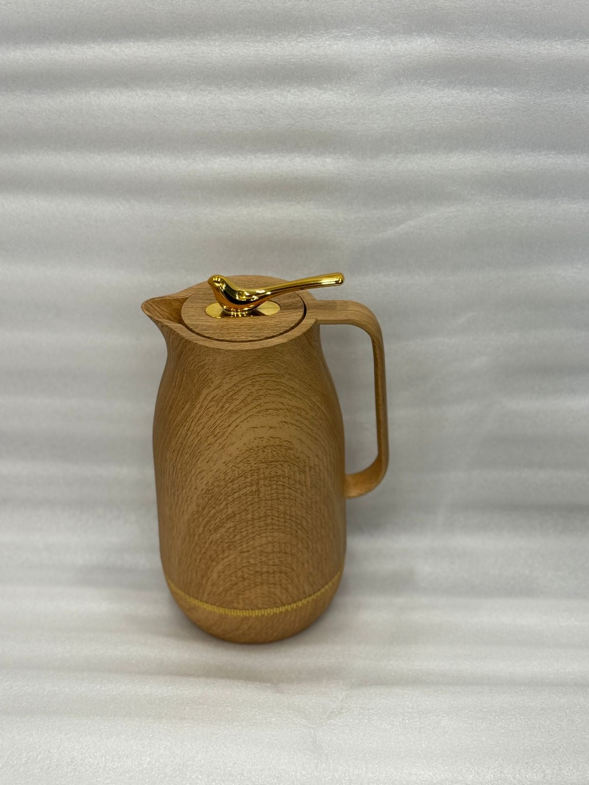Arabic-style insulated thermal coffee carafe or vacuum flask - 1L