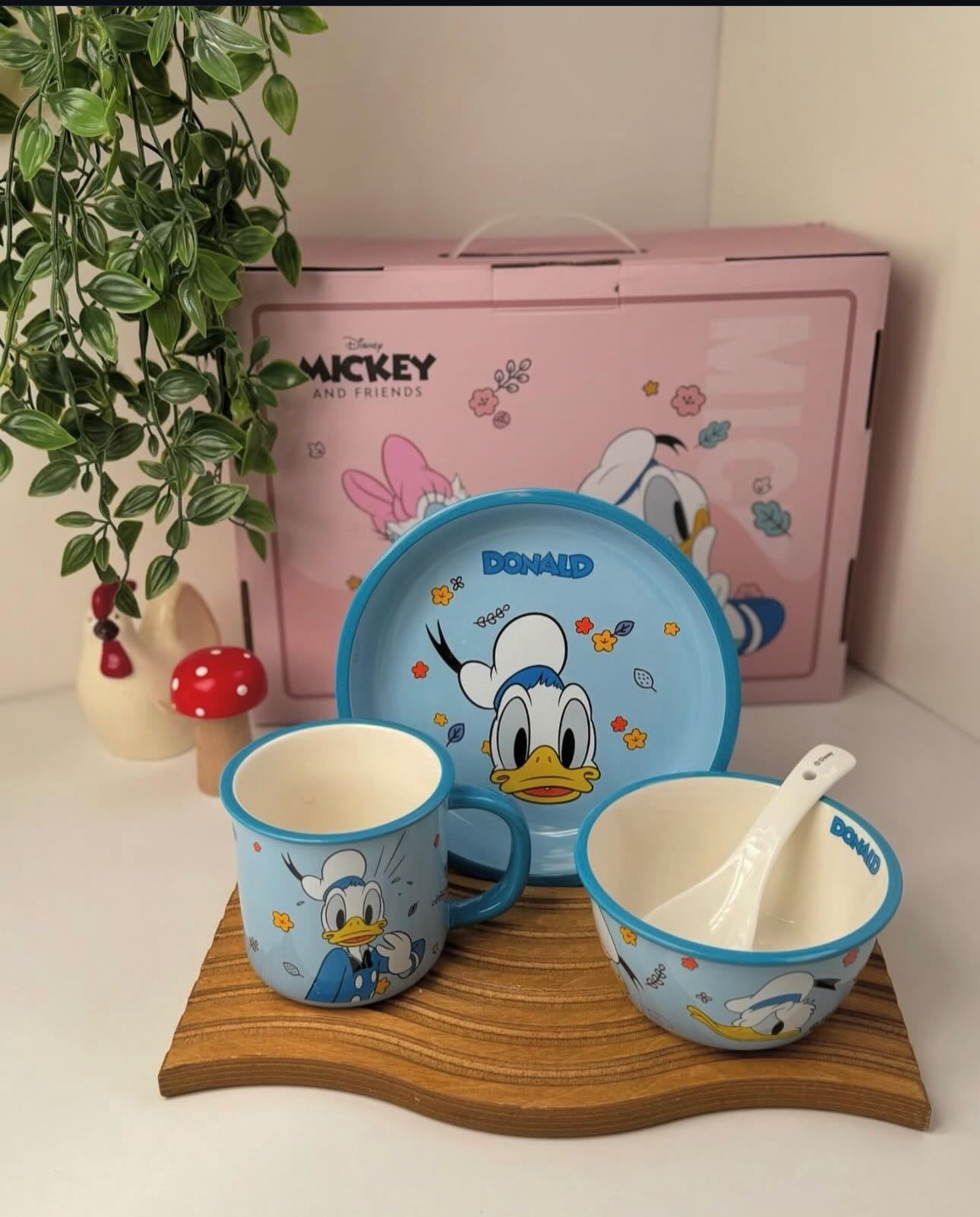 Walt Disney Meal Set - 4PC -Porcelain