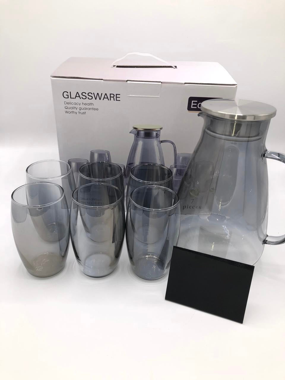 High Borosilicate Glass 7Pcs Water Set