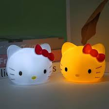 Sanrio Hello Kitty & Kuromi LED Touch Night Lamp