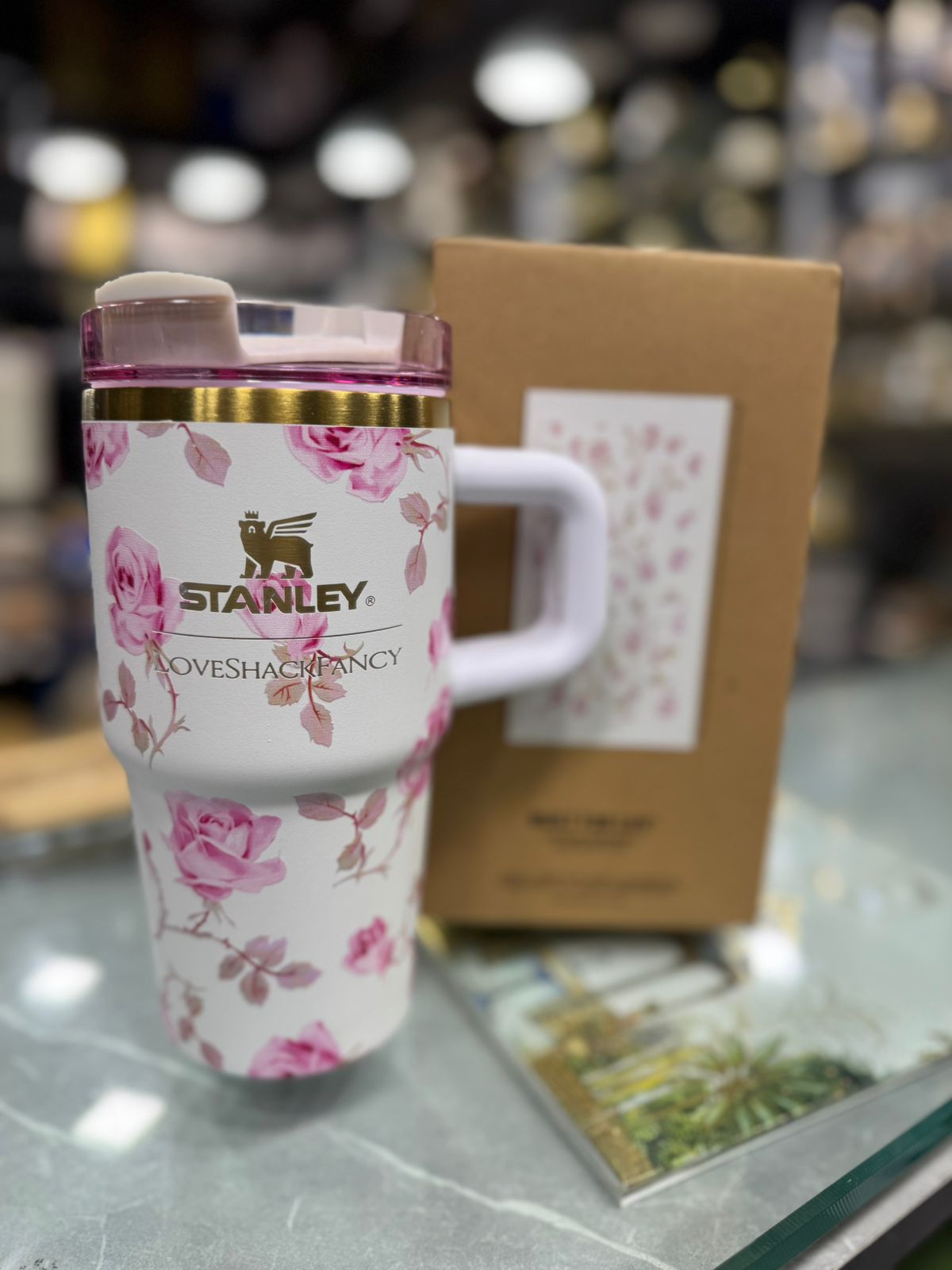 The Stanley X Love Shack Fancy Quencher Cup 20oz (590Ml)