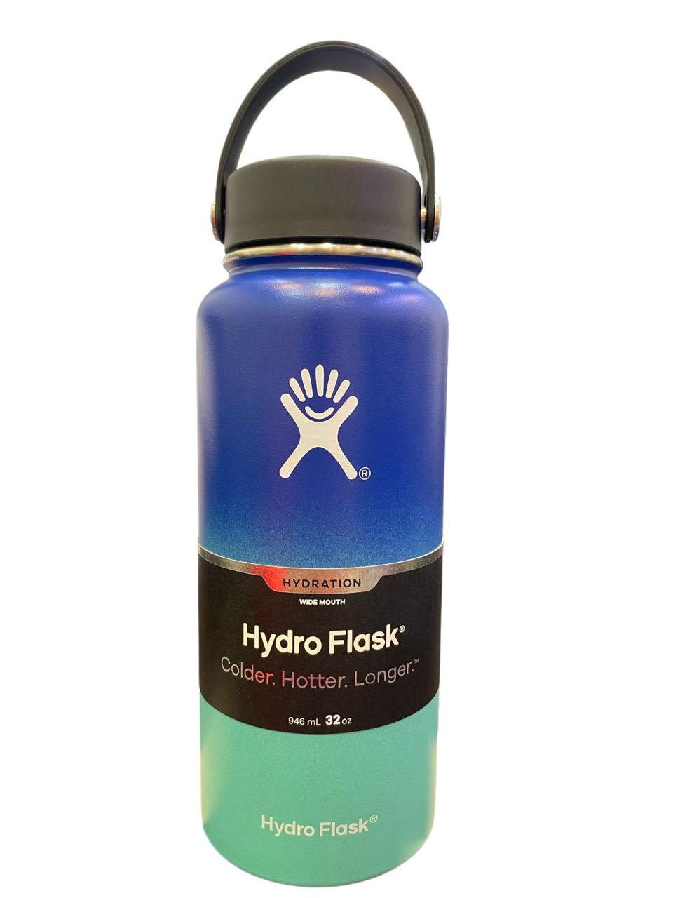 100% Original HydroFlask Bottle 32oz Wide Mouth