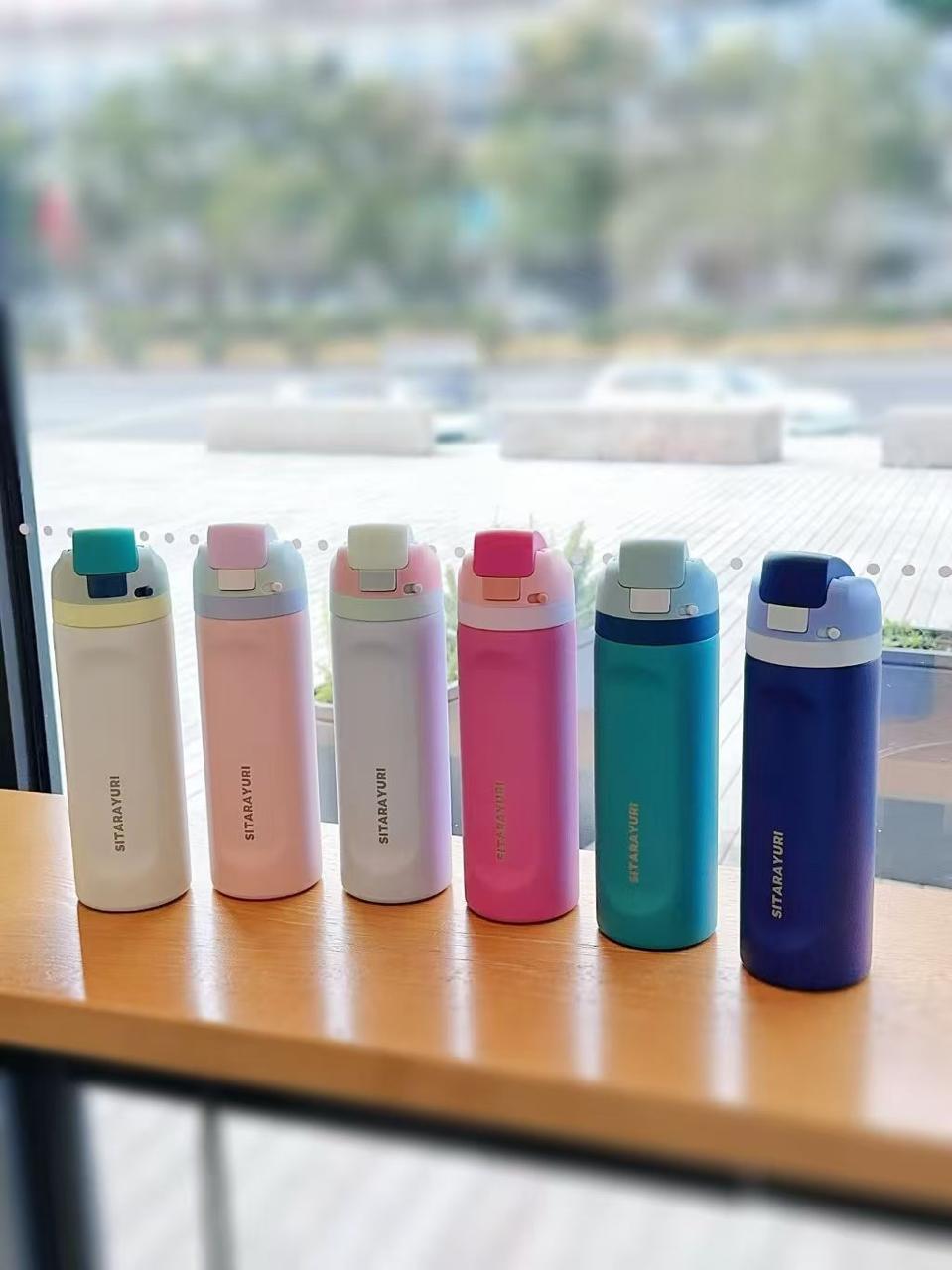 SITARAYURI" Double Vacuum-Insulated Water Bottle or Thermos | 24oz