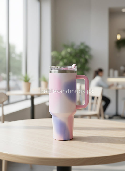 Stainless Steel Marble Design Tumbler | 40oz