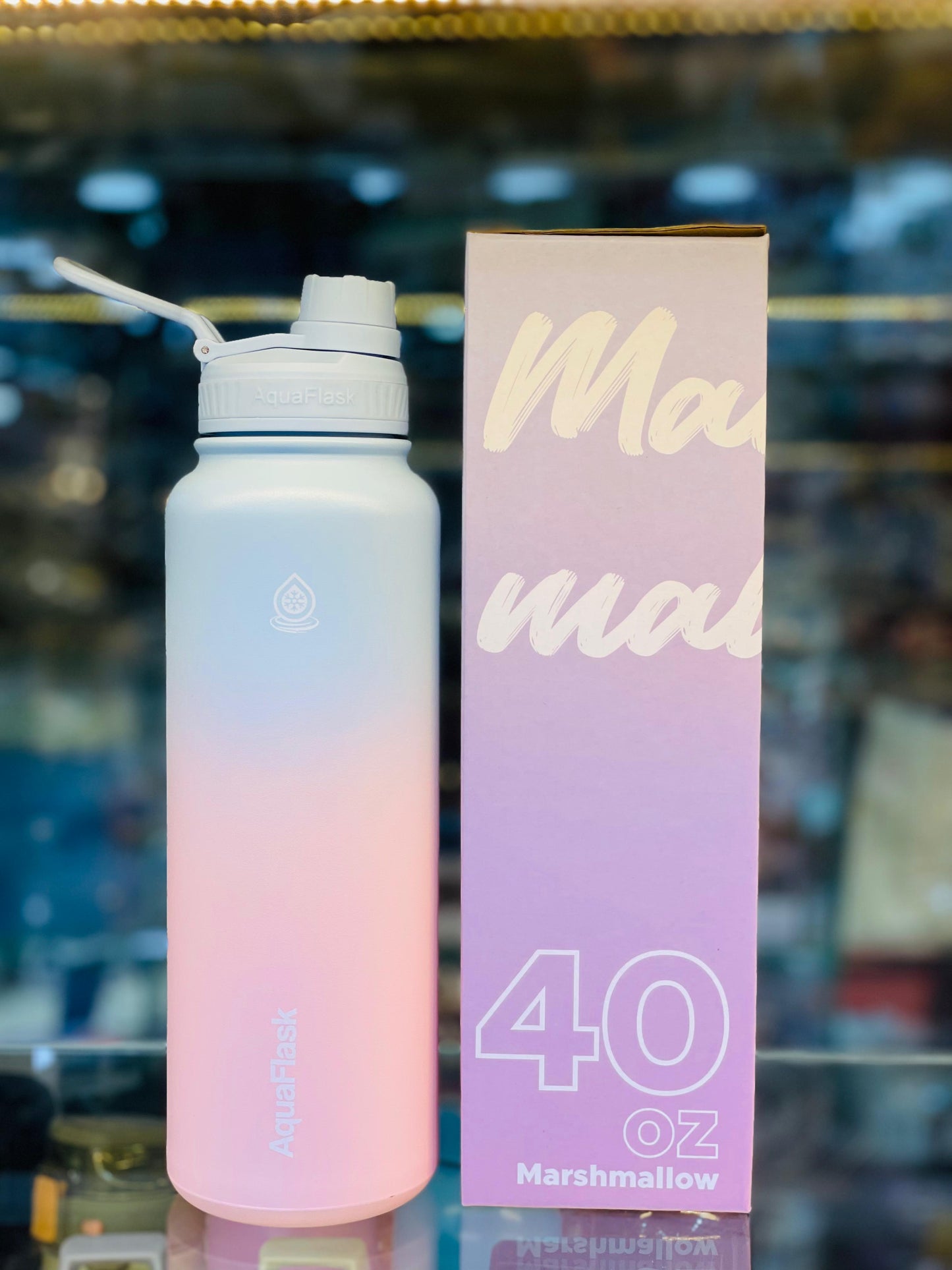 AquaFlask Bottle - (Marshmallow)