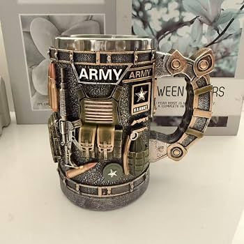 Army Tactical Gear 3D Relief Coffee Mug & Tankard – 500ml