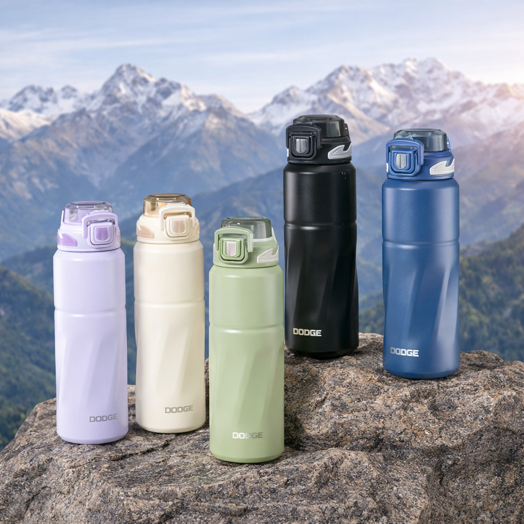Dodge Double Vacuum Stainless Steel Bottle | 820Ml