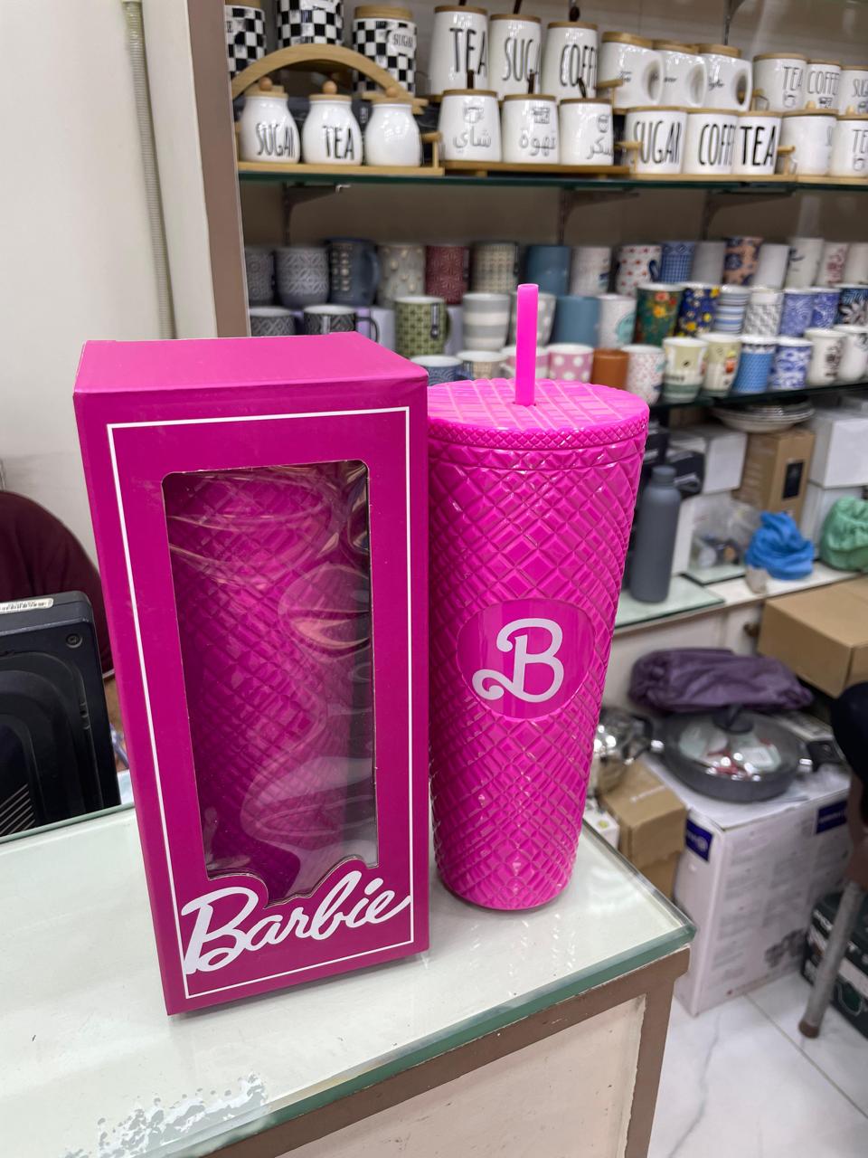 Premium Plastic Barbie Sipper 500ml (100% Original)