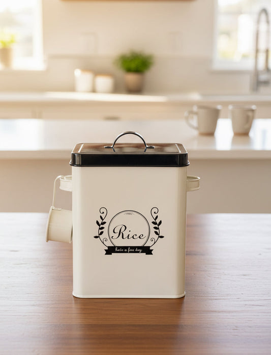 Metal Rice Storage Bucket – 5L