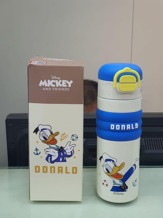 Disney Donald Duck Comfy Grip Premium Thermos Bottle 520Ml