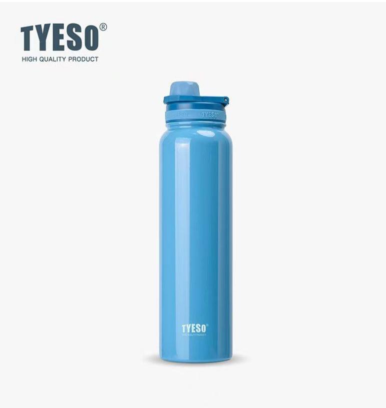 Tyeso Vacuum-Insulated Stainless Steel Sports Bottle | 1050Ml