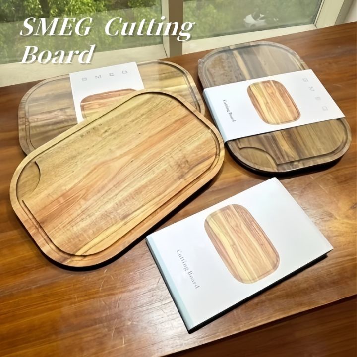 SMEG Solid Wood Cutting Board | 28x42cm