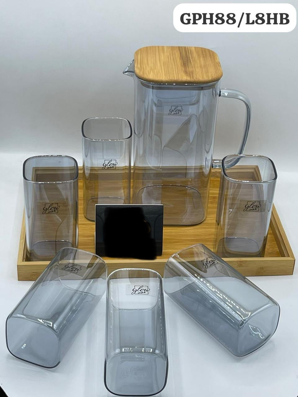 High Borosilicate Glass 8Pcs Water Set
