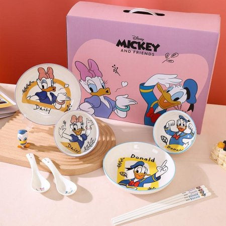 Walt Disney Donald & Daisy Couple Meal Set - 8PC